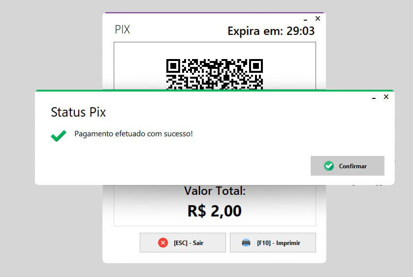 Integração com PIX